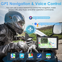 Carpuride W702Pro Reproductor Multimedia para Motocicleta con Carplay, Pantalla Inalámbrica de 7 Pulgadas, Android Auto, GPS, Resistente al Agua, 2K, TPMS, BT, Wifi 5G, para BMW