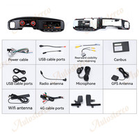 Autoradio Android à double écran pour Dodge Charger 2011-2019, navigation GPS, autoradio multimédia, lecteur stéréo