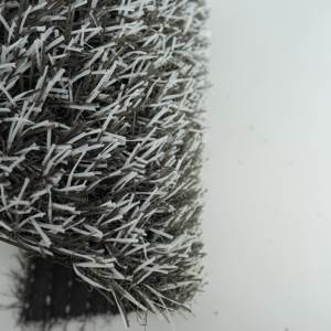 Tapis d'herbe artificielle gris-blanc pour jardin, pelouse artificielle douce, <span class=keywords><strong>gazon</strong></span> synthétique pour plusieurs scénarios - Product Image 1