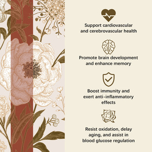 Cápsulas de Aceite de Semilla de Peonía China - ALA Omega 3 para la Salud del Corazón y el Cerebro, a Granel, Listo para Enviar - Product Image 4