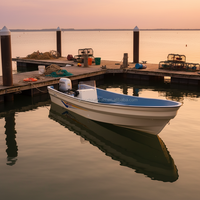 Bateau de pêche en fibre de verre Grandsea 7m/23ft, bateau Panga pas cher à vendre