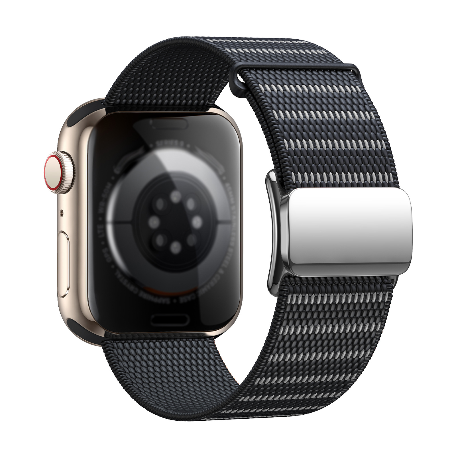 Magnetic Link Correa Apple Watch Iman Magnetic Milanese Loop Apple