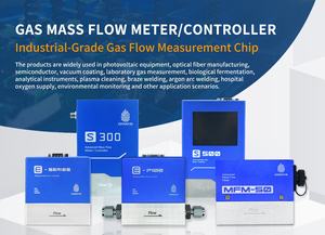 Xinnovis Factory MFC S500 MEMS Controlador de flujo másico de gas Hidrógeno Nitrógeno Aire Oxígeno Argón Pantalla táctil Medidor de flujo de gas térmico - Product Image 6