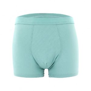 กางเกงบ็อกเซอร์ชายผ้าตาข่ายระบายอากาศดี สีพื้น ผ้าไหมน้ำแข็ง ขายส่ง - Product Image 2