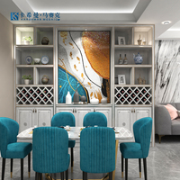 Décoration de taille personnalisée, Jade de glace, Art en céramique, fait à la main, Kit de mosaïque d'image, projet de mosaïque murale