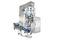 Machine à emballer verticale multifonctionnelle pour le pesage de boulettes de viande saccadées et de nourriture pour animaux de compagnie
