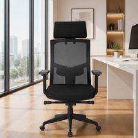 Kabel Executive Chaise de bureau en maille à dossier haut Confortable Design moderne Caractéristiques ergonomiques Accoudoirs réglables Offre Spéciale