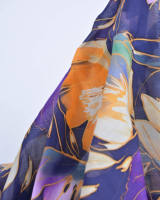 Toub Soudanais pour Femme Mariage, Tissu Japonais Persan en Coton Suisse Personnalisé, Imprimé Floral Numérique, Voile Original pour Robe