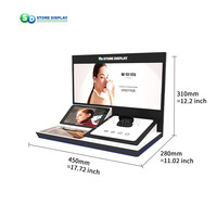 Casque d'écouteur hors ligne dispositif de promotion magasin magasin comptoir bureau acrylique présentoir avec système audio Bluetooth intégré