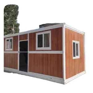 Mobile Flat Packaging Container House Modular Container Steel Structure Mobile Folding Container House