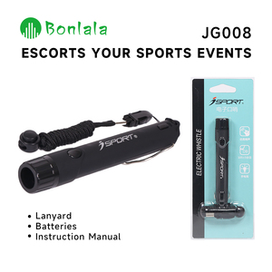 屋外用電気ホイッスル 2トーン ハンドホイッスル ランヤード付き 多機能 スポーツ アウトドア キャンプ 審判 コーチ用 - Product Image 3