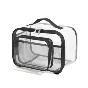 กระเป๋าเป้สะพายหลังสำหรับเด็กกลับไปโรงเรียนกระเป๋าใส่อาหารกลางวันใสทำจากพีวีซีกระเป๋าหนังสือใสขนาดใหญ่กระเป๋าใส่หนังสือสำหรับเด็กผู้หญิง - Product Image 6