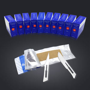 Lama chirurgica medica monouso in acciaio al carbonio 100/scatola - Product Image 1