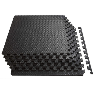 Tapis de puzzle en mousse EVA noir antidérapant, écologique, haute densité, imperméable pour l'entraînement aux arts <span class=keywords><strong>martiaux</strong></span>, équipement de gym Taekwondo - Product Image 3