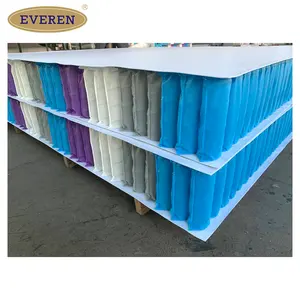 EVEREN Quality Customized Mattresses 5 Zoned Pocket Coil Spring Mattress