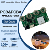 Modules PCBA pour écouteurs et haut-parleurs professionnels, conception personnalisée, assemblage SMT, contrôle qualité, fabricant certifié FCC/CE, MOQ 10 pièces