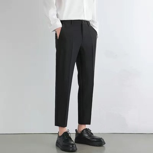 2024 nuovi pantaloni da <span class=keywords><strong>uomo</strong></span> autunno gamba dritta tutto Casual Slim sottile nove minuti pantaloni da <span class=keywords><strong>uomo</strong></span> - Product Image 2