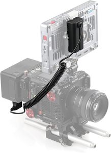 สายเคเบิล Alvin's Cables D-Tap to NP-F สายไฟแบบขดสำหรับแบตเตอรี่จำลอง สำหรับ Atomos Ninja V |   จอภาพ Shinobi, <span class=keywords><strong>SmallHD</strong></span>, Feelworld และอื่นๆ - Product Image 2