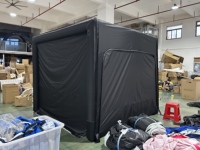 Enceinte de simulateur de golf gonflable d'extérieur en TPU imperméable avec écran anti-impact pour la pratique personnelle à domicile dans la cour
