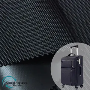Di alta qualità 420D 600D nylon oxford bagagli tessuto spalmato pu impermeabile 210d PVC stampato riciclare in tessuto oxford