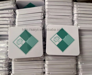 Saiyyi Bán Buôn Gấp Hai Mặt Túi Vuông Gương Biểu Tượng Tùy Chỉnh Xách Tay Cầm Tay Nhỏ Gọn Ví Nhỏ Gọn Gương Cho Du Lịch - Product Image 6