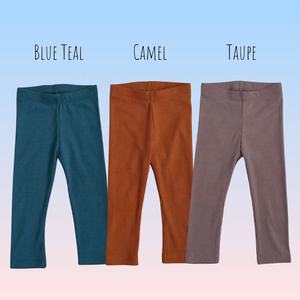 बच्चों ने लड़कियों और टॉडलर्स के लिए रंगीन स्ट्रेची पैंट पहने लड़कियों और बच्चों के लिए रंगीन स्ट्रेची पैंट - Product Image 4