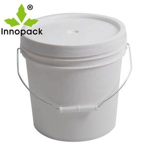 Seau en plastique noir de 10 L avec couvercles et poignées, seau à huile moteur - Product Image 3