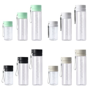 Bouteille d'eau portable grande capacité pour sports de plein air, gourde pratique avec séparation thé/eau, équipement d'entraînement en plastique personnalisable - Product Image 5