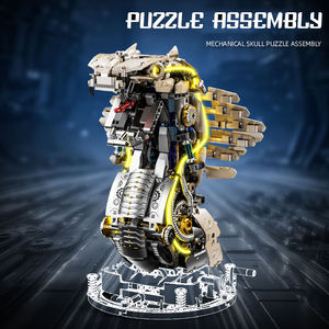 13095 Assembly Block Mechanical Cobra Model Creative Children Educational Building Block Set Plastic Collection Toy Juguetes - Product Image 3