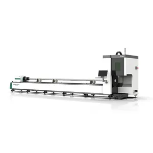 Tự động tải 3KW ống Ống góc kênh CNC Máy cắt Laser thiết bị