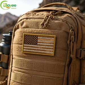 Premium Texture Custom Your Own Designer Patches Embroidery Badge Sew on Iron on Embroidery Patches for Hoodies Jackets Hats - Product Image 3