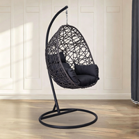 Fauteuil balançoire pliable en acier inoxydable pour extérieur, style moderne et minimaliste, idéal pour jardin et salon de jardin - Vente en gros usine