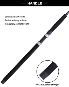 Canne à pêche Ugly Stick personnalisée, fabriquée en Chine, économique – en fibre de verre avec poignée en EVA et guides en acier inoxydable pour la pêche en lac, ruisseau ou rivière - Product Image 4