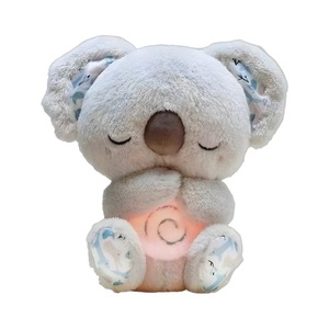 Juguete de Peluche Sensorial <span class=keywords><strong>para</strong></span> Bebés con 4 Modos de Respiración Relajante, Música <span class=keywords><strong>y</strong></span> Luz, Compañero <span class=keywords><strong>para</strong></span> <span class=keywords><strong>Dormir</strong></span>, Regalo <span class=keywords><strong>para</strong></span> Niños - Product Image 4