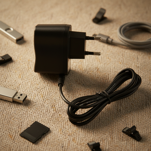 Conversor de Energia AC para DC 5V 1A Adaptador de Energia para Laptop com Conexão de Plugue de Material PC Cabo de 1,2m Plugue dos EUA - Product Image 6