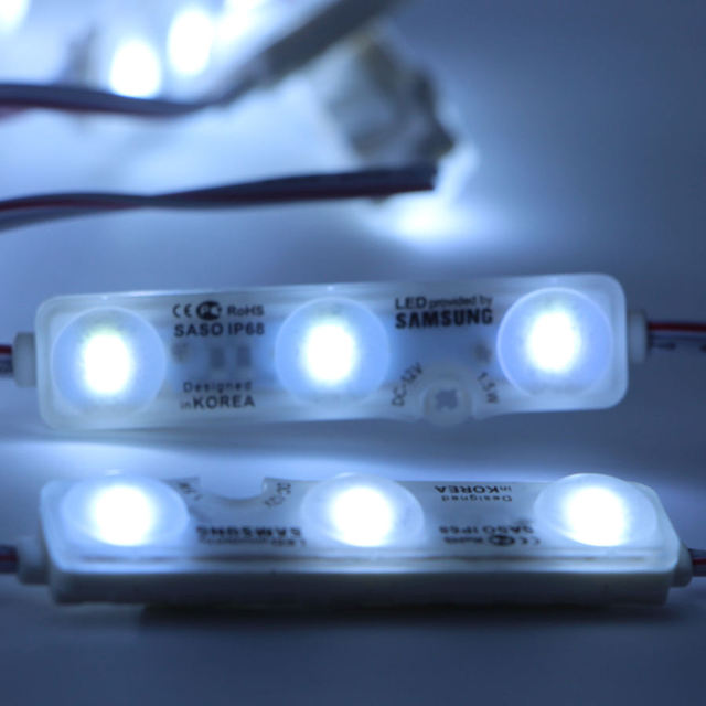 Aoying China 12V 3 Light Sign Lens 1.5w Module Led Mini Smd Led Module Injection 2835 Led Modules