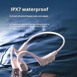 Écouteurs <span class=keywords><strong>OpenRun</strong></span> A50 TWS pour V5.1, étanches IPX-7, charge rapide, LED, sans fil, conduction osseuse, basses améliorées, alliage de titane - Product Image 2