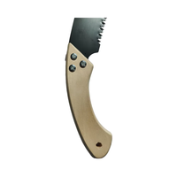 Scie d'élagage portative légère de 450mm pour le jardin et le camping Outils d'élagage en bois à dents dures