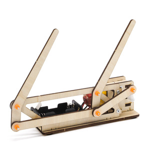 Kit de Ciencia DIY con Limpiaparabrisas de Madera para Niños, Juguete Educativo de Experimentos de Física, Operación Manual, Forma Geométrica, 7-9 Años - Product Image 4