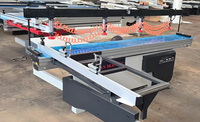 Scie à table coulissante très vendue, Scie à table coulissante CNC entièrement automatique, Convient pour le contreplaqué stratifié et le panneau de particules.