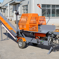 Machine de découpe de processeur de bois de chauffage machines forestières 20ton