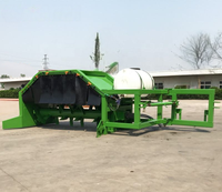 Tracteur haute efficacité tourneur compost remorquable machine de tournage d'andain entraînée par prise de force pourcompostage