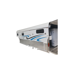 Remorque pour chevaux à col de cygne incliné en aluminium extrudé - Product Image 3