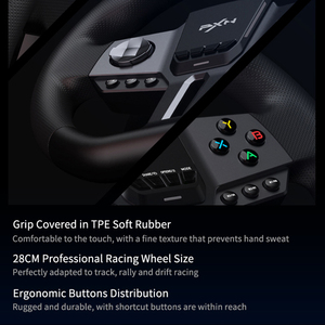 New PXN V9 GEN2 Vibration 900 Degree Gaming Racing Steering Wheel Pedal and Gear Stick Set <strong>for</strong> PC/<strong>Ps3</strong>/Ps4/Switch/Xboxone - Product Image 4