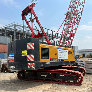 GRÚA SÍNTICA USADA SANY 60TON SCC600A-6 EQUIPO DE CONSTRUCCIÓN PESADA USADO - Product Image 1