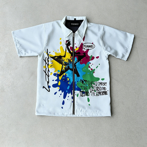 <span class=keywords><strong>Ensemble</strong></span> T-<span class=keywords><strong>shirt</strong></span> <span class=keywords><strong>et</strong></span> <span class=keywords><strong>Short</strong></span> Homme Été Yunmei OEM Personnalisé Imprimé All-Over Streetwear Coupe Ample - Product Image 2