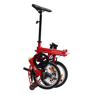 <span class=keywords><strong>Bicicleta</strong></span> Plegable TXED de 16 <span class=keywords><strong>Pulgadas</strong></span> con Marco de Aleación de Aluminio, 3 Velocidades, 12.5 kg de Peso Ligero, Frenos V, Neumáticos CST, <span class=keywords><strong>Bicicleta</strong></span> Eléctrica Plegable para Adultos - Product Image 5