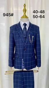 Costume pour Garçon 3 Pièces <span class=keywords><strong>Ensemble</strong></span> Classique Veste Gilet Pantalon Tenue de Cérémonie Mariage Garçon d'Honneur Coupe Ajustée de Qualité Supérieure Blazer pour Enfant - Product Image 6