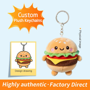 Toptan Özel Küçük Peluş Anahtarlık Oyuncaklar Dolgulu Hayvan <span class=keywords><strong>Mini</strong></span> Peluş Oyuncaklar Anahtarlık - Product Image 3