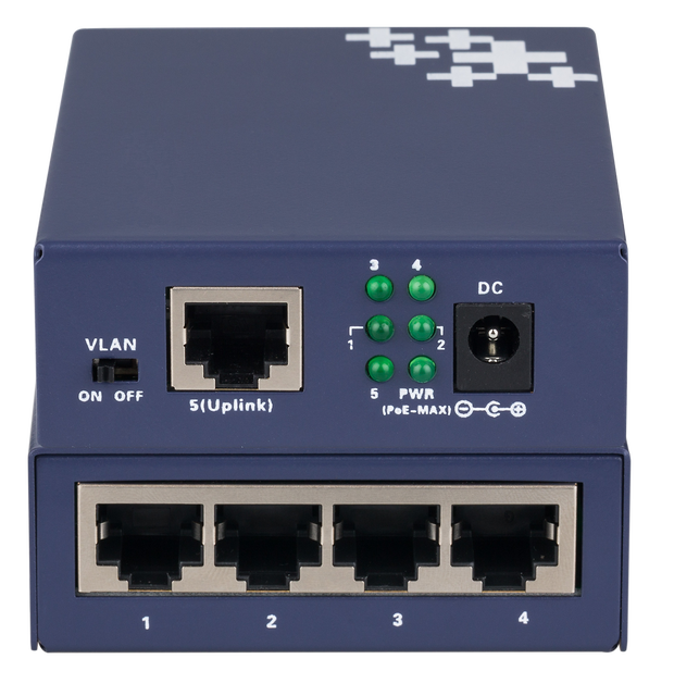 4 Port CCTV Network Ethernet PoE Switch 48V 10/100M for Hikvision IP Camera